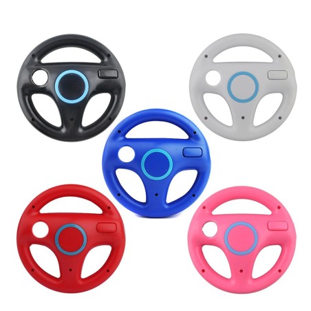 RV77 - volante de plástico - para jogos de corrida Wii