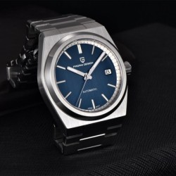 PAGANI DESIGN - automatic sports watch - waterproof - stainless steel - blueWatches