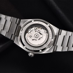 PAGANI DESIGN - automatic sports watch - waterproof - stainless steel - blackWatches