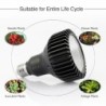 Lâmpada de cultivo de plantas LED - lâmpada - espectro completo - COB - E27