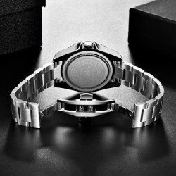 LIGE - stainless steel Quartz watch - waterproof - whiteWatches