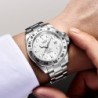 LIGE - stainless steel Quartz watch - waterproof - whiteWatches