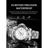 LIGE - stainless steel Quartz watch - waterproof - whiteWatches