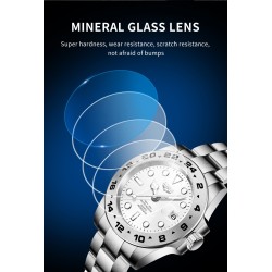 LIGE - stainless steel Quartz watch - waterproof - whiteWatches