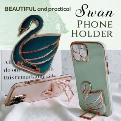 Suporte para telefone dobrável - suporte - em forma de cisne