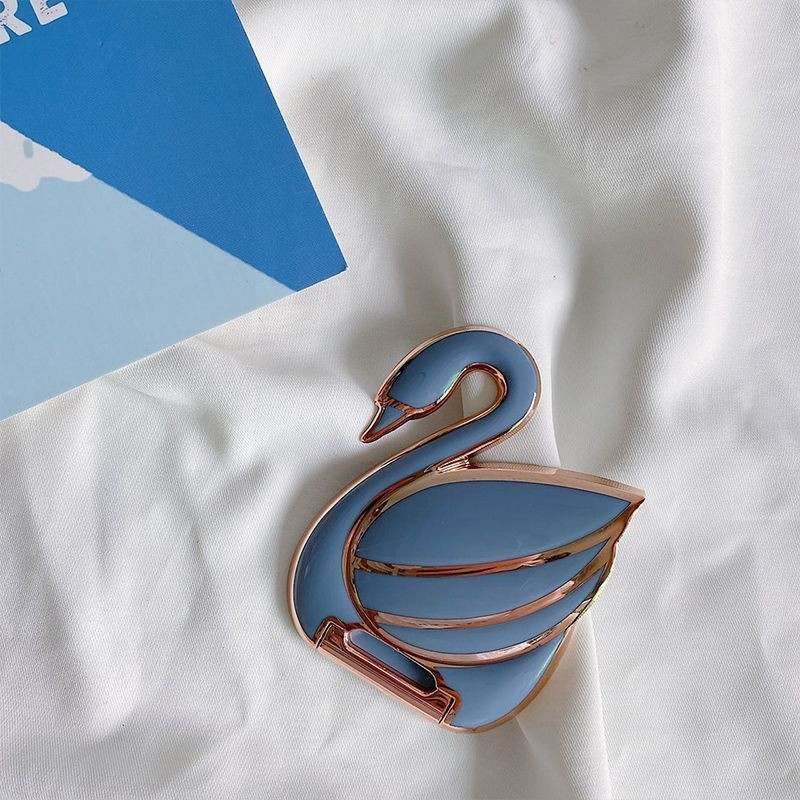 Suporte para telefone dobrável - suporte - em forma de cisne