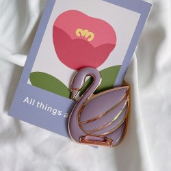 Suporte para telefone dobrável - suporte - em forma de cisne