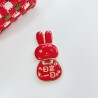 Foldable phone holder - stand - red Chinese bunnyHolders