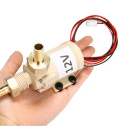Bomba de água de circulação solar - motor brushless - 12V