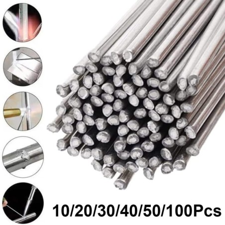 Vareta de solda de alumínio - arame tubular - baixa temperatura - fácil fusão