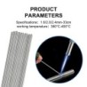 Vareta de solda de alumínio - arame tubular - baixa temperatura - fácil fusão