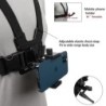 Cinta peitoral - cinto giratório - suporte para telefone / câmera GoPro - conjunto completo