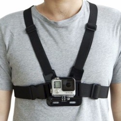 Cinta peitoral - cinto giratório - suporte para telefone / câmera GoPro - conjunto completo