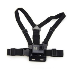 Alça de peito ajustável - suporte para telefone / câmera GoPro