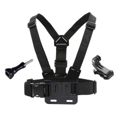 Alça de peito ajustável - suporte para telefone / câmera GoPro