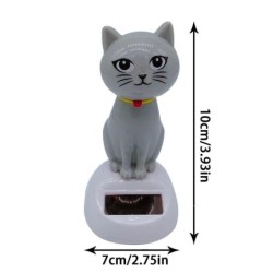 Gato dançante - brinquedo movido a energia solar