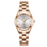 CHRONOS - relógio de quartzo dourado de luxo - aço inoxidável