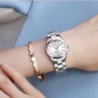 CHRONOS - luxury silver Quartz watch - stainless steelWatches
