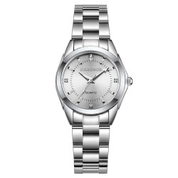 CHRONOS - luxury silver Quartz watch - stainless steelWatches