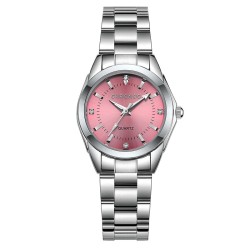 CHRONOS - luxury silver Quartz watch - stainless steelWatches