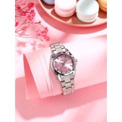 CHRONOS - luxury silver Quartz watch - stainless steelWatches