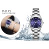 CHRONOS - luxury silver Quartz watch - stainless steelWatches