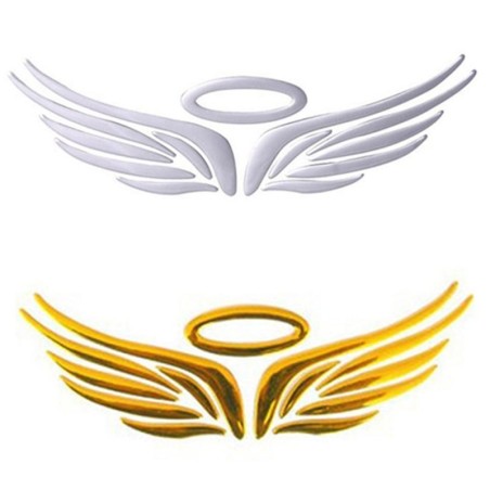 Adesivo de carro 3D - asas de anjo