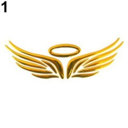 Adesivo de carro 3D - asas de anjo