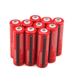 18650 Bateria Li-Ion - recarregável - 3.7V - 4000mAh