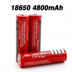 18650 Li-on battery - rechargeable - 3.7V - 4800mAhBattery