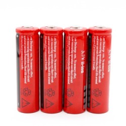 Bateria Li-on 18650 - recarregável - 3,7V - 4800mAh