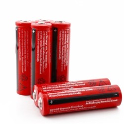 Bateria Li-on 18650 - recarregável - 3,7V - 4800mAh
