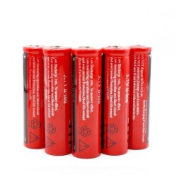 Bateria Li-on 18650 - recarregável - 3,7V - 4800mAh