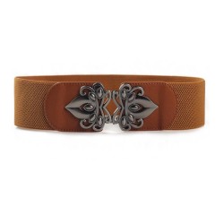 Wide elastic belt - with metal buckleBelts