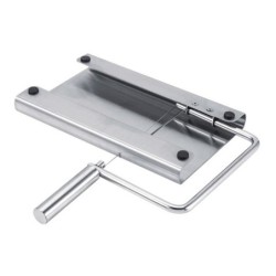 Fatiador multifuncional - queijo / carne / legumes - com 5 fios de corte - aço inox