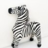 Zebra realista - brinquedo de pelúcia