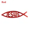 Jesus/símbolo de peixe - adesivo de carro