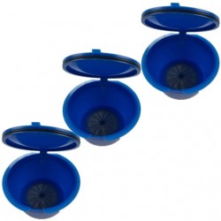 Cápsulas de café recarregáveis / reutilizáveis - para Dolce Gusto - 3 peças