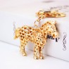 Cavalo de cristal - chaveiro de metal