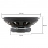 Hifi car coaxial speaker - 2-way - 4 Inch - 60W - 2 piecesSpeakers