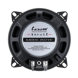 Alto-falante coaxial para carro de alta fidelidade - 2 vias - 4 polegadas - 60W - 2 peças
