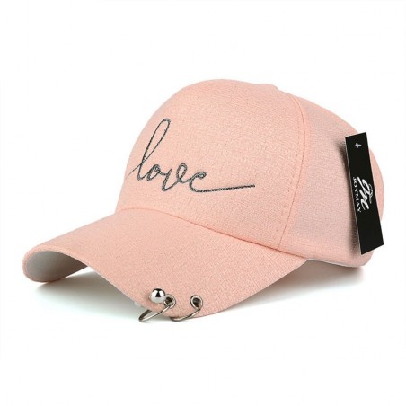 Baseball snapback cap - Love letteringHats & Caps