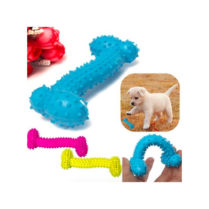 Osso de borracha - brinquedo - para cachorro / cachorro