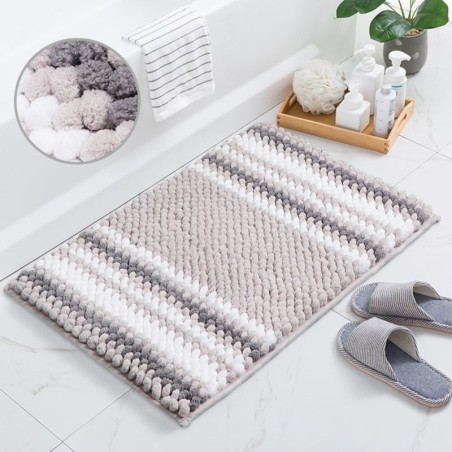 Soft striped floor mat - non-slipCarpets