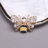broche de abelha de cristal