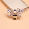 broche de abelha de cristal