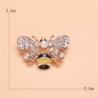 broche de abelha de cristal