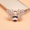 broche de abelha de cristal