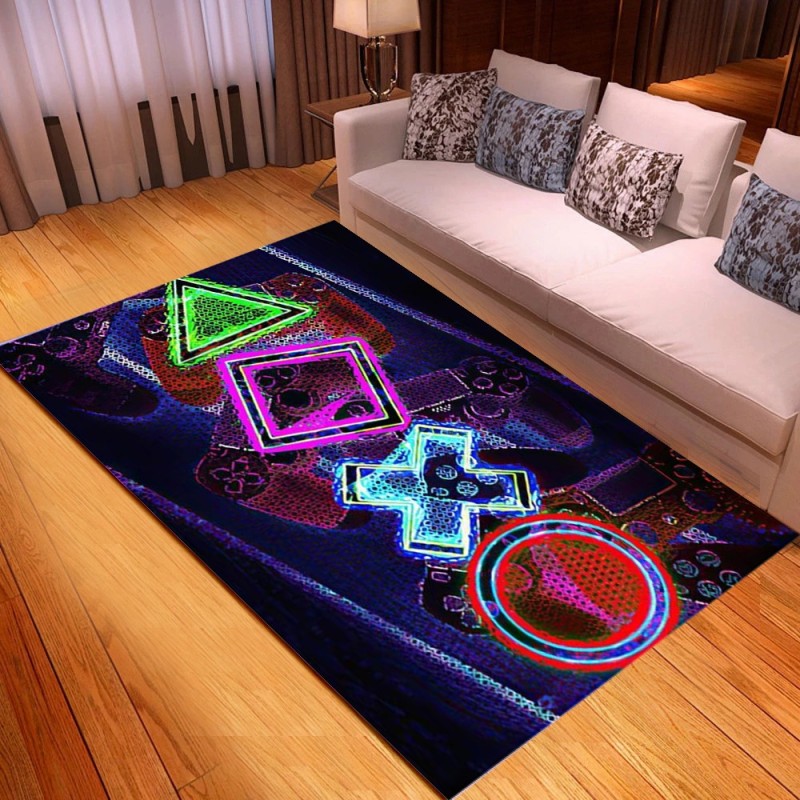 Tapete decorativo - carpete - símbolos de console de jogos