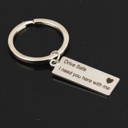 Dirija com cuidado, preciso de você aqui comigo - chaveiro